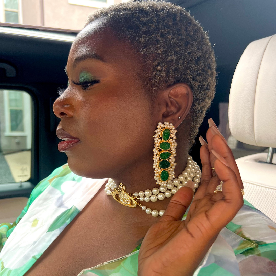 Emerald Paradise Earrings