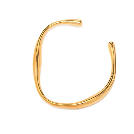 18k Minimalmist Cuff Bracelet