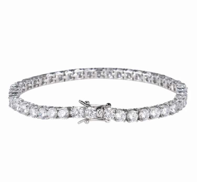 14K Diamond Tennis Bracelet