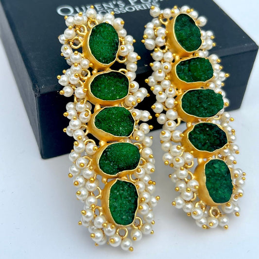 Emerald Paradise Earrings